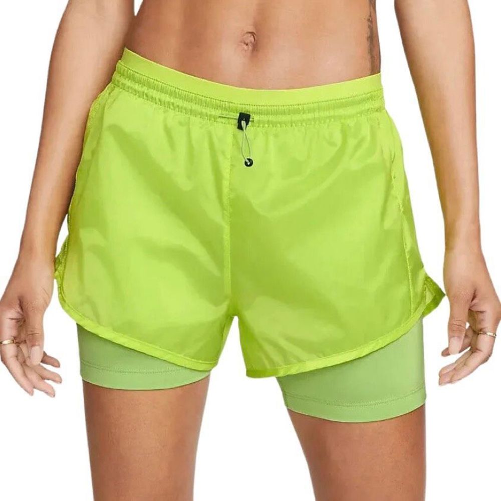 Nike Icon Clash Tempo Luxe 2-in-1 Running Shorts - Size Large - Picture 2 of 6